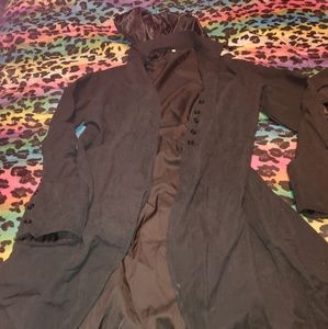 Black Corset Coat